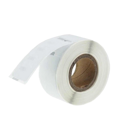11353 Kompatibles Etiketten Rolle für Dymo S0722530 11353 Weiß 24mmx13mmx1000Stk Permanent für Dymo Labelwriter 4XL 310 320 330 400 450