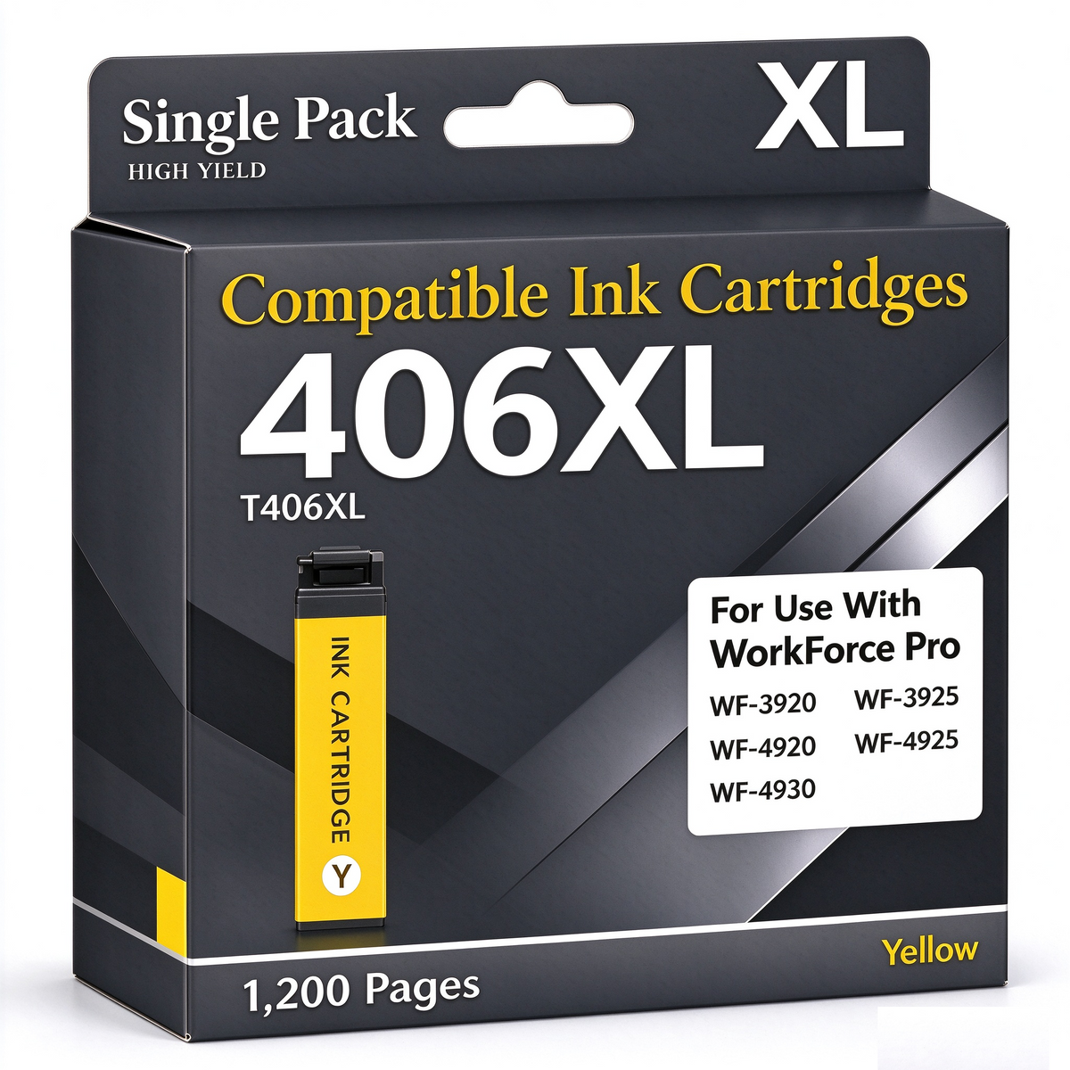 406XL Kompatibles Tintenpatrone für Epson 406 XL Workforce Pro WF3920 WF3925 WF4920 WF4925 WF4930
