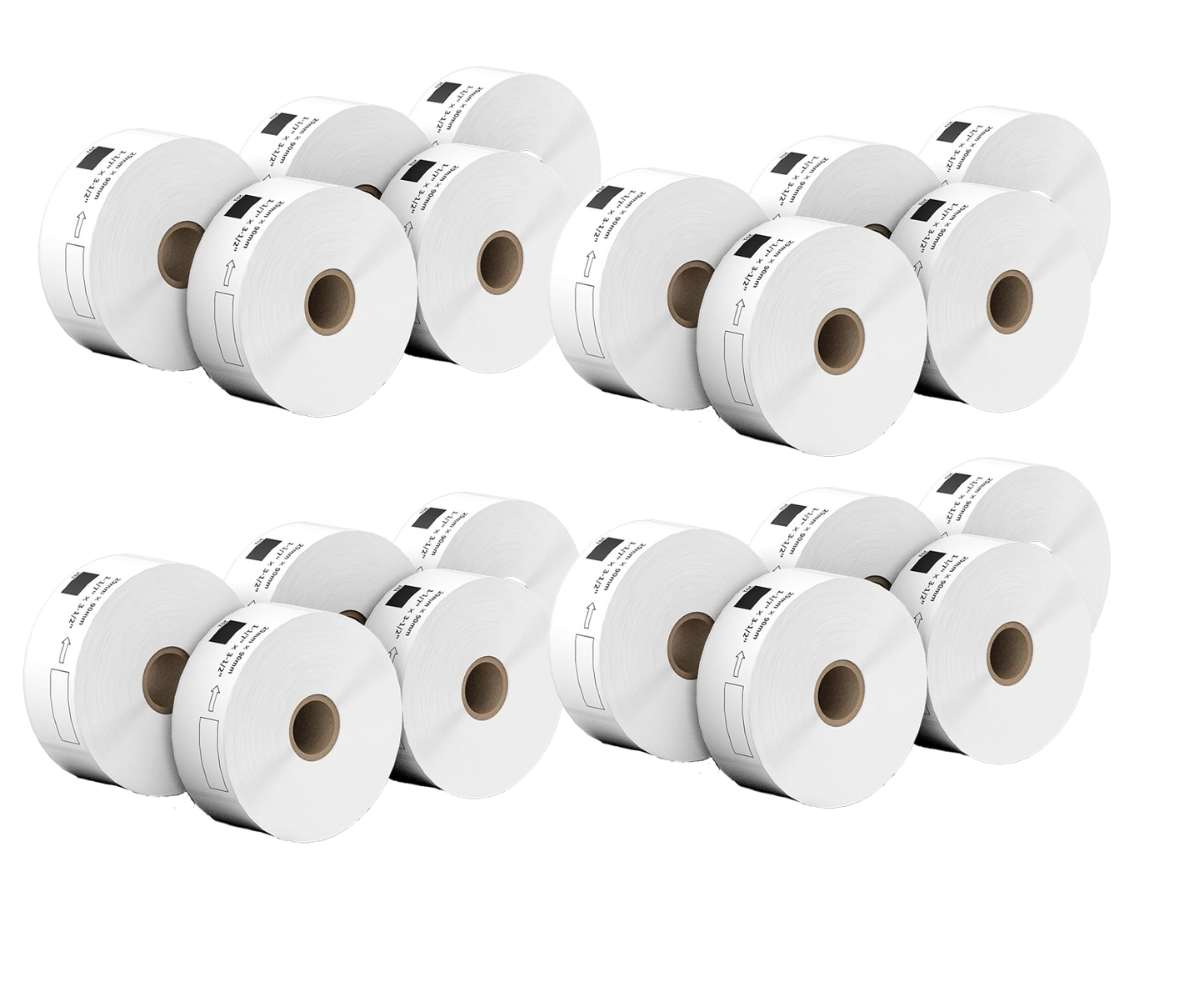 DK-11201 Kompatible Etiketten Rolle für Brother DK11201 DK-11201 Weiss 29mmx90mmx400Stketiketten P-Touch QL500 QL550 QL560 QL570 QL580N QL650TD QL700 QL710W QL720 QL1050 QL1060