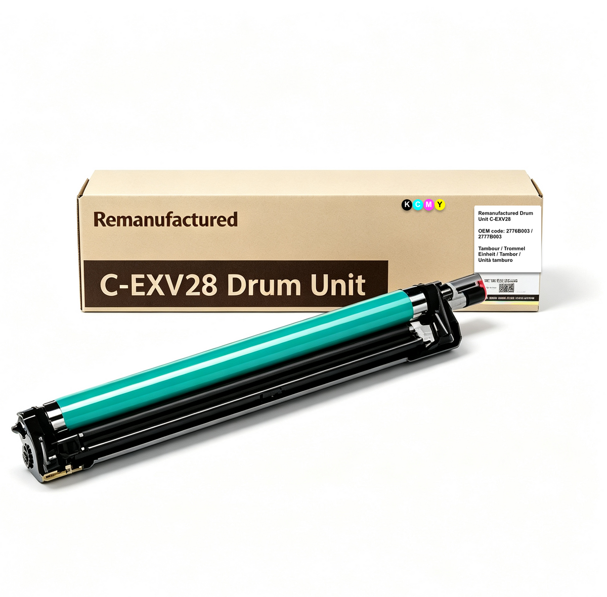 C-EXV28 wiederaufbereitete Trommeleinheit kompatibel zu Canon C-EXV 28 2776B003 2777B003 Drum Unit für Canon ImageRUNNER Advance C5045 C5045i C5051 C5051i C5250 C5250i C5255 C5255i