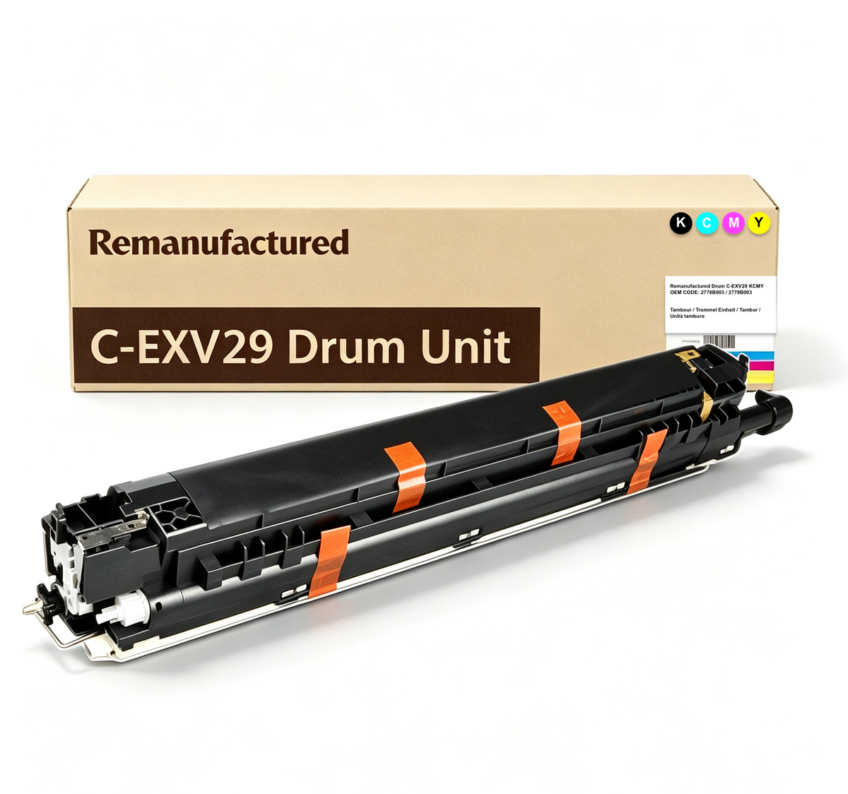 C-EXV29 wiederaufbereitete Trommeleinheit kompatibel zu Canon C-EXV 29 2778B003 2779B003 Drum Unit für Canon ImageRUNNER Advance C5030 C5030i C5035 C5035i C5235 C5235A C5235i C5240 C5240A C5240i