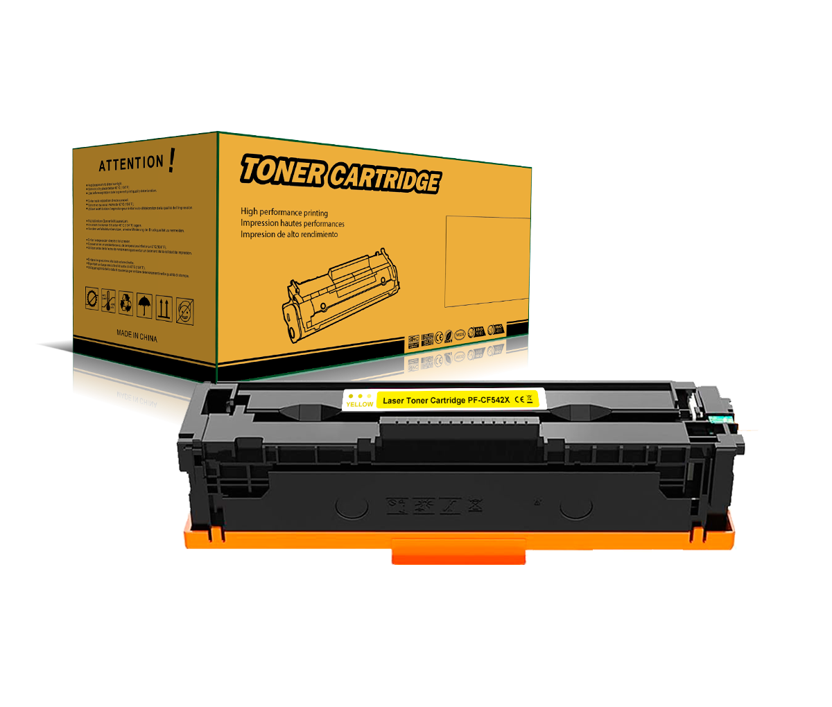 203A 203X 054H Kompatibler Toner für HP 203X CF540X CF541X CF542X CF543X CRG-054H 3028C002 3027C002 3026C002 3025C002 LaserJet Pro M254 M254dw M254nw MFP M280 M280nw M281 M281fdn M281fdw