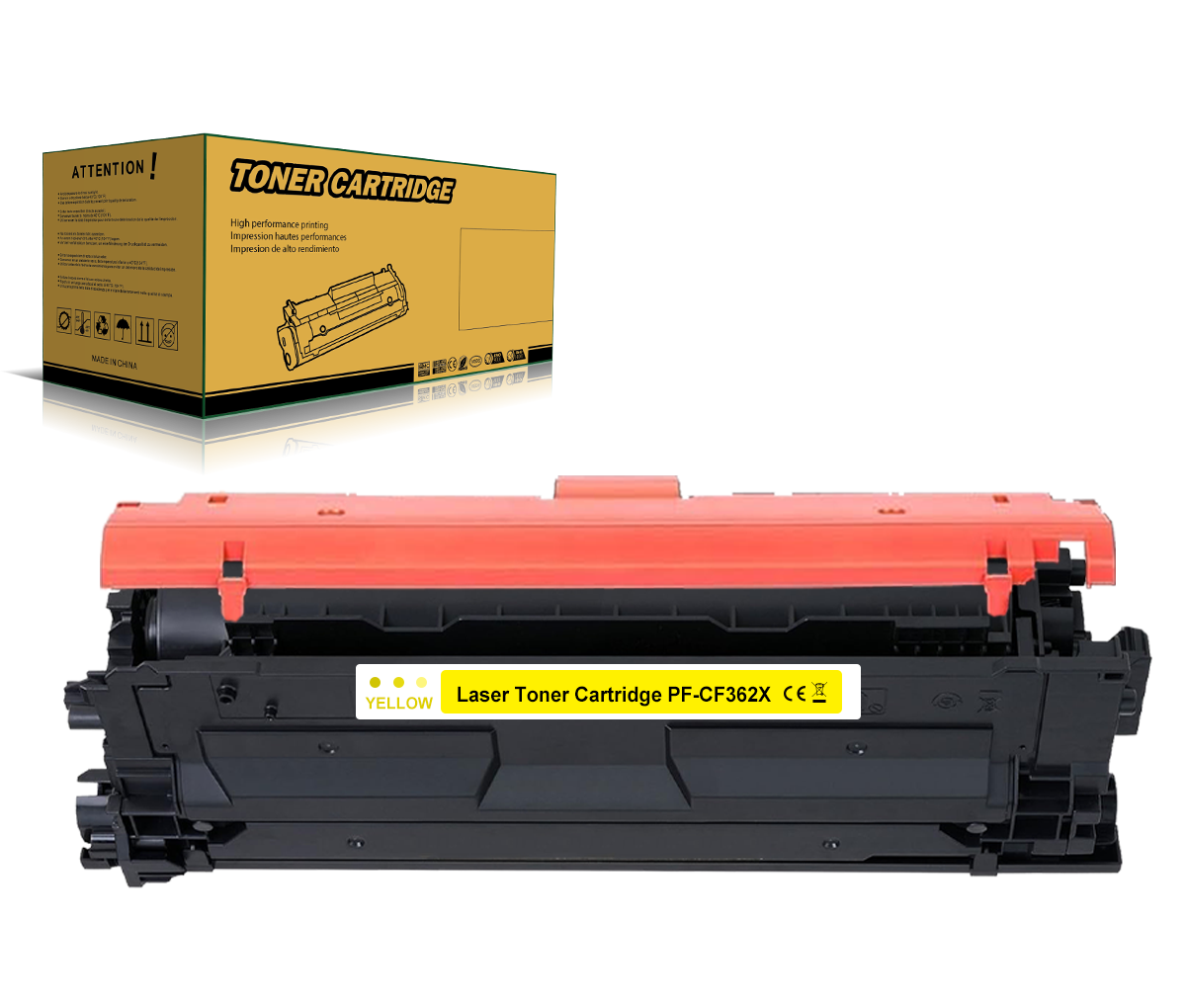 508A 508X Kompatibler Toner für HP 508A 508X CF360X CF361X CF362X CF363X Laserjet Enterprise M552 M552dn M553 M553dn M553n MFP M577 M577c M577dn M577f