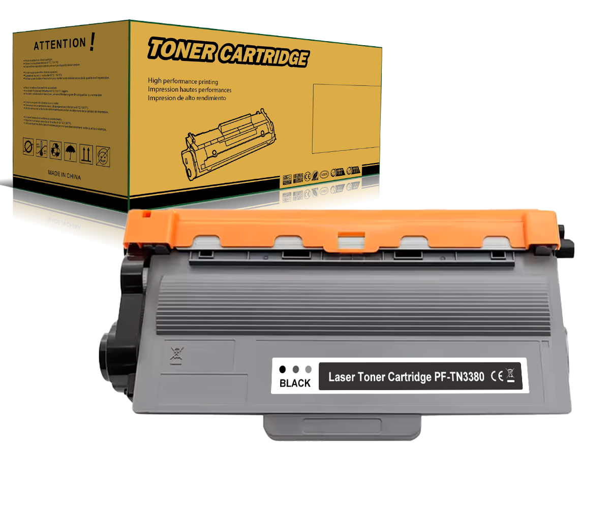 TN3380 Kompatible Toner für Brother TN-3380 TN3380 DCP8100 DCP8110DN DCP8155DN DCP8250DN HL5440D HL5450 HL5450D HL5450DN HL5450DNT HL5470DW HL5480DW