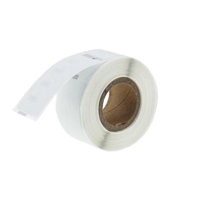 11353 Kompatibles Etiketten Rolle für Dymo S0722530 11353 Weiß 24mmx13mmx1000Stk Permanent für Dymo Labelwriter 4XL 310 320 330 400 450