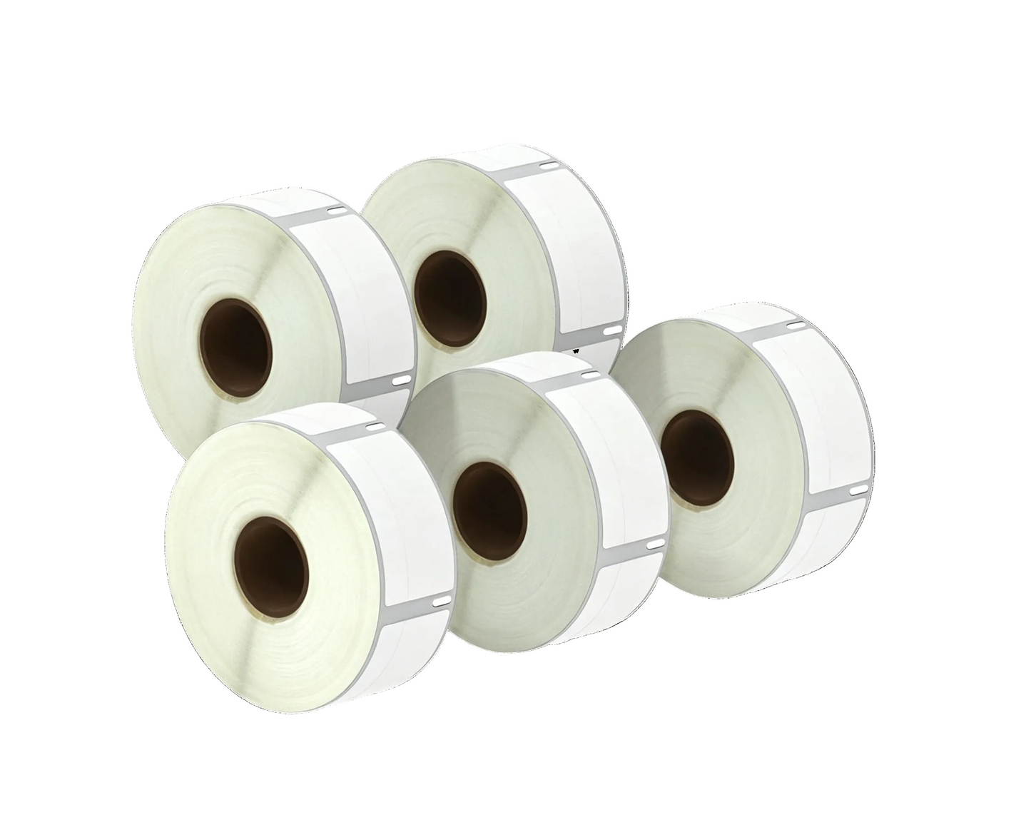 11355 Kompatibles Etiketten Rolle für Dymo S0722550 11355 Weiß 19mmx51mmx500Stk Permanent für Dymo Labelwriter 4XL 310 320 330 400 450