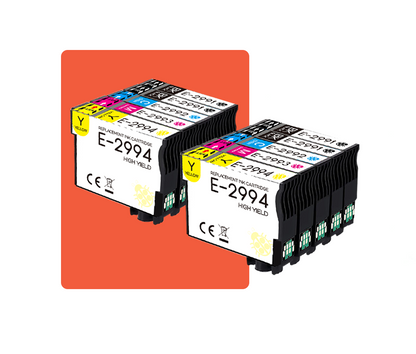 Multipack T29 29XL Kompatibles Tintenpatrone für Epson T2911 T2912 T2913 T2914 XP235 XP245 XP247 XP332 XP335 XP342 XP345 XP432 XP435 XP445 XP255 XP257 XP352 XP355 XP455