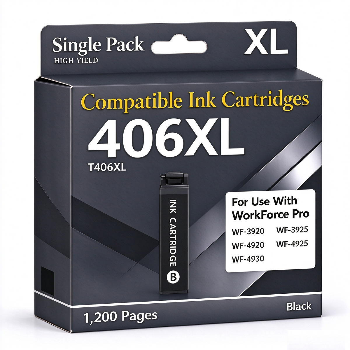 406XL Kompatibles Tintenpatrone für Epson 406 XL Workforce Pro WF3920 WF3925 WF4920 WF4925 WF4930