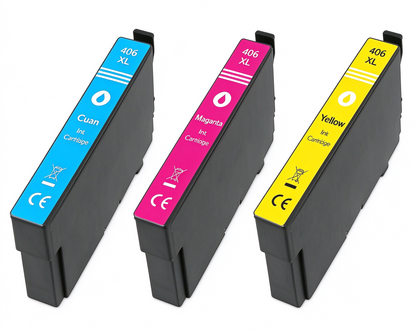 Multipack 406 406XL Kompatibles Tintenpatrone für Epson 406XL Workforce Pro WF-3920 WF-3925 WF-4920 WF-4925 WF-4930