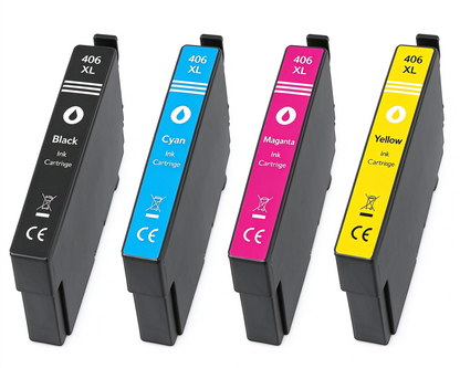 Multipack 406 406XL Kompatibles Tintenpatrone für Epson 406XL Workforce Pro WF-3920 WF-3925 WF-4920 WF-4925 WF-4930