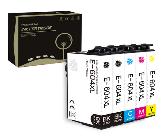 Multipack 604XL Kompatibles Tintenpatrone für Epson T604XL XP2200 XP2205 XP3200 XP3205 XP4200 XP4205 WF2910DWF WF2930DWF WF2935DWF WF2950DWF