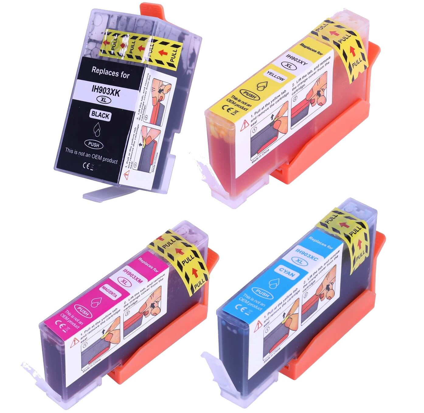 907 903XL Kompatibles Tintenpatrone für HP 907 903 für HP OfficeJet Pro 6960 6868 6968 6970 6975 6978