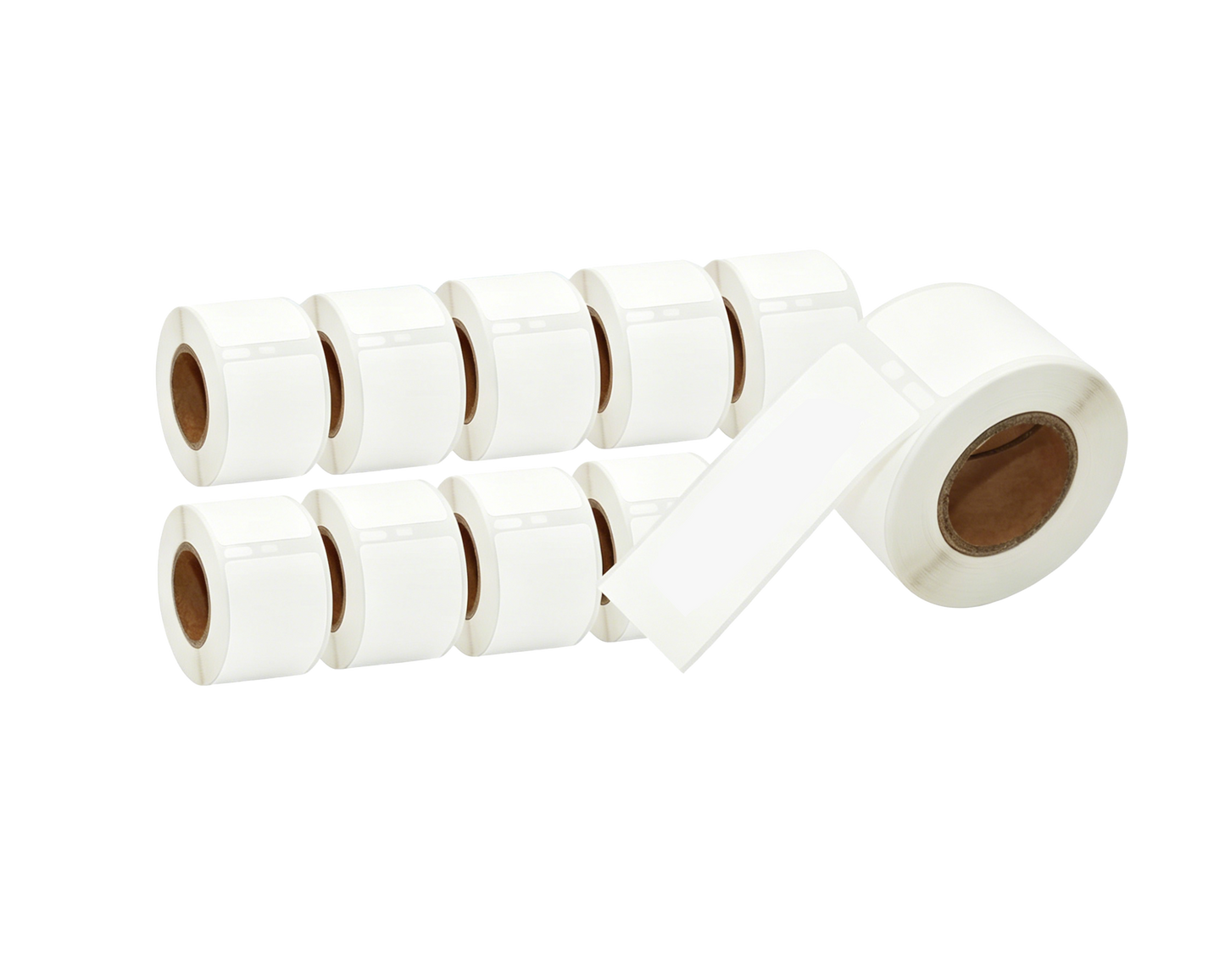 99010 Kompatibles Etiketten Rolle für Dymo S0722370 99010 Weiß 89mmx28mmx130Stk Permanent für Dymo Labelwriter 4XL 400 450