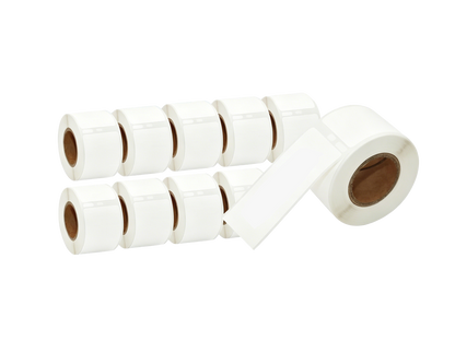 99010 Kompatibles Etiketten Rolle für Dymo S0722370 99010 Weiß 89mmx28mmx130Stk Permanent für Dymo Labelwriter 4XL 400 450