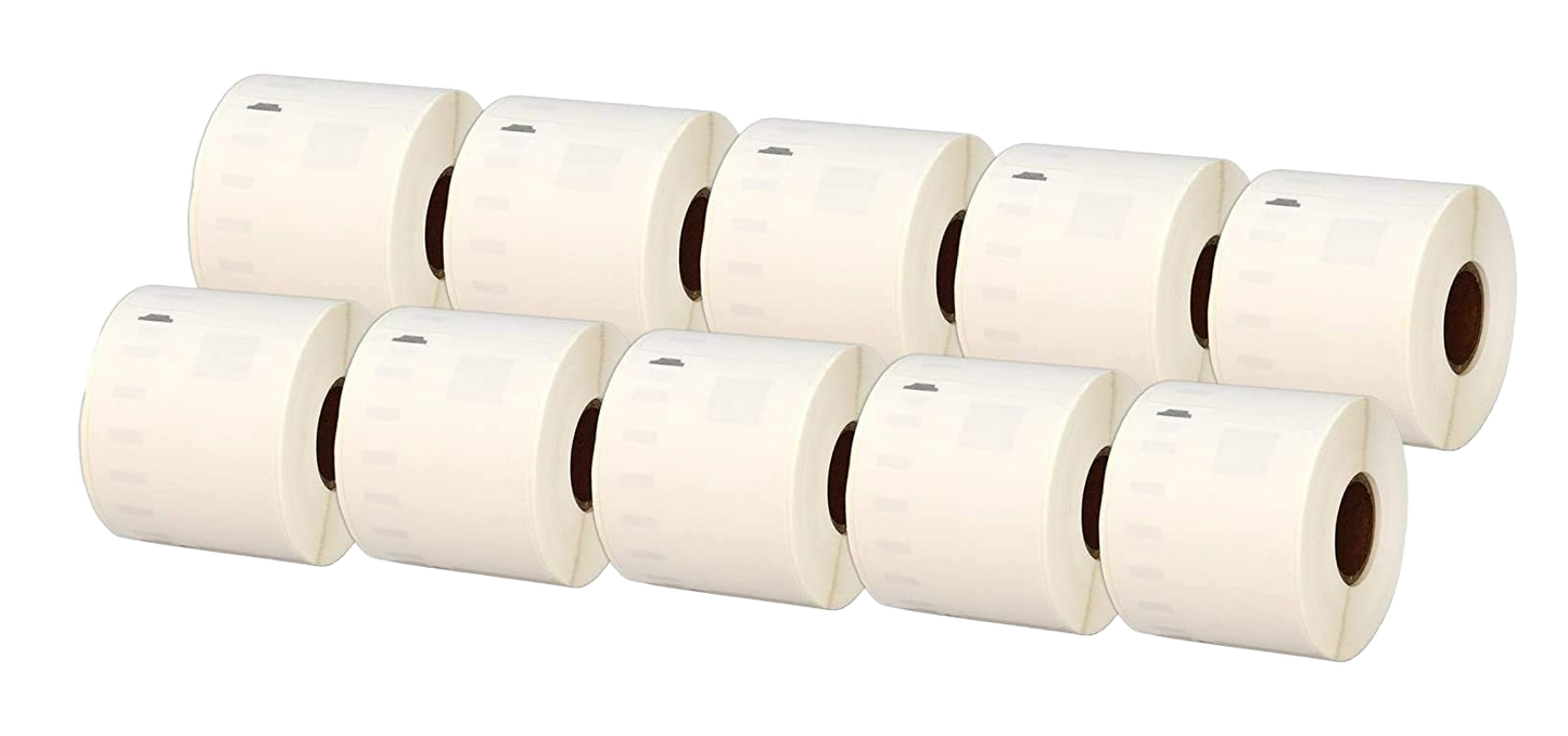 99015 Kompatibles Etiketten Rolle für Dymo S0722440 99015 Weiß 70mmx54mmx320Stk Permanent für Dymo Labelwriter 310 320 330 4XL 400 450 5XL Wireless