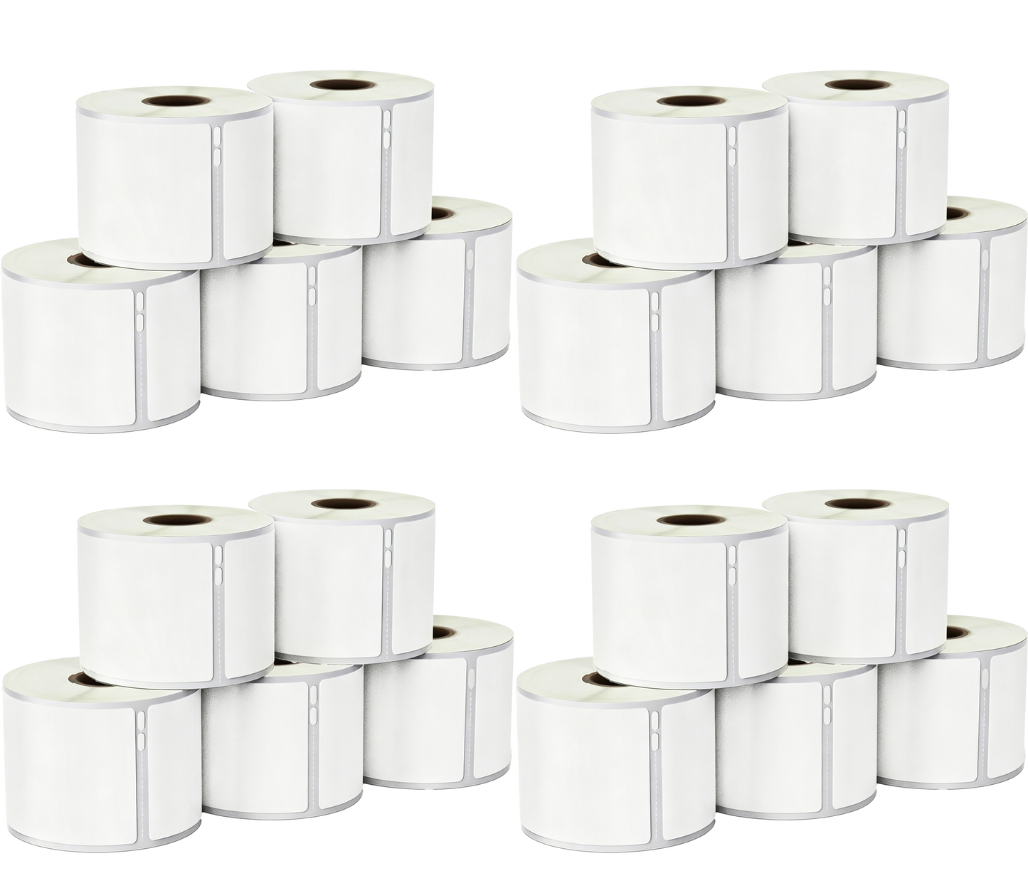 99015 Kompatibles Etiketten Rolle für Dymo S0722440 99015 Weiß 70mmx54mmx320Stk Permanent für Dymo Labelwriter 310 320 330 4XL 400 450 5XL Wireless