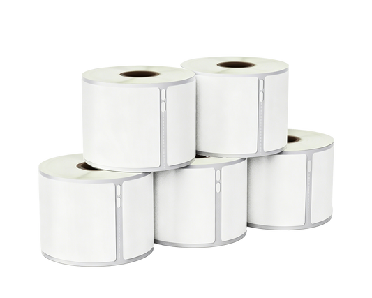 99015 Kompatibles Etiketten Rolle für Dymo S0722440 99015 Weiß 70mmx54mmx320Stk Permanent für Dymo Labelwriter 310 320 330 4XL 400 450 5XL Wireless