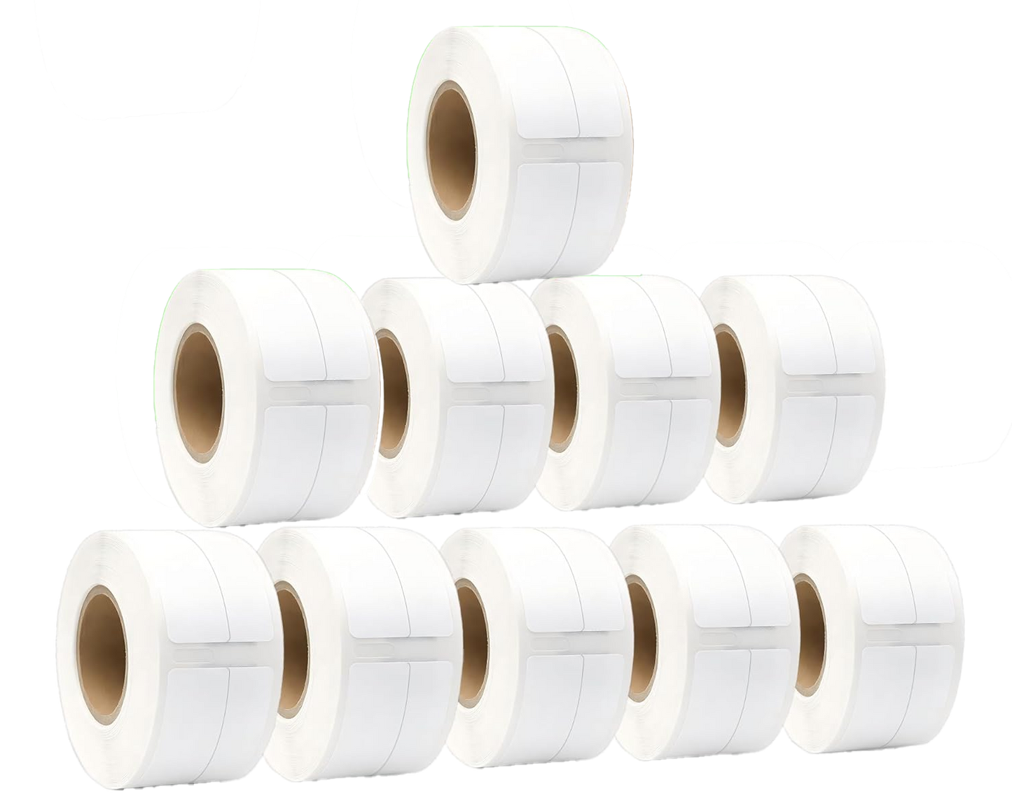 99017 Kompatibles Etiketten Rolle für Dymo S0722460 99017 Weiß 12mmx51mmx220Stk Permanent für Dymo Labelwriter 310 320 330 4XL 400 450 5XL Wireless