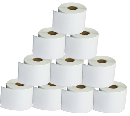 99019 Kompatibles Etiketten Rolle für Dymo S0722480 99019 Weiß 59mmx190mmx110Stk Permanent für Dymo Labelwriter 310 320 330 4XL 400 450 5XL 550 Wireless