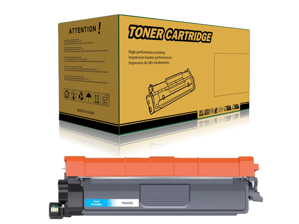 Toner compatible TN-241/245 pour Brother TN241 TN245 TN-221/241/251/261/291 TN-225/245/255/265/295 DCP9015CDW DCP9020CDW HL3140CW HL3150CDN HL3150CDW MFC9130CW MFC9140CDN MFC9330CDW MFC9340CDW