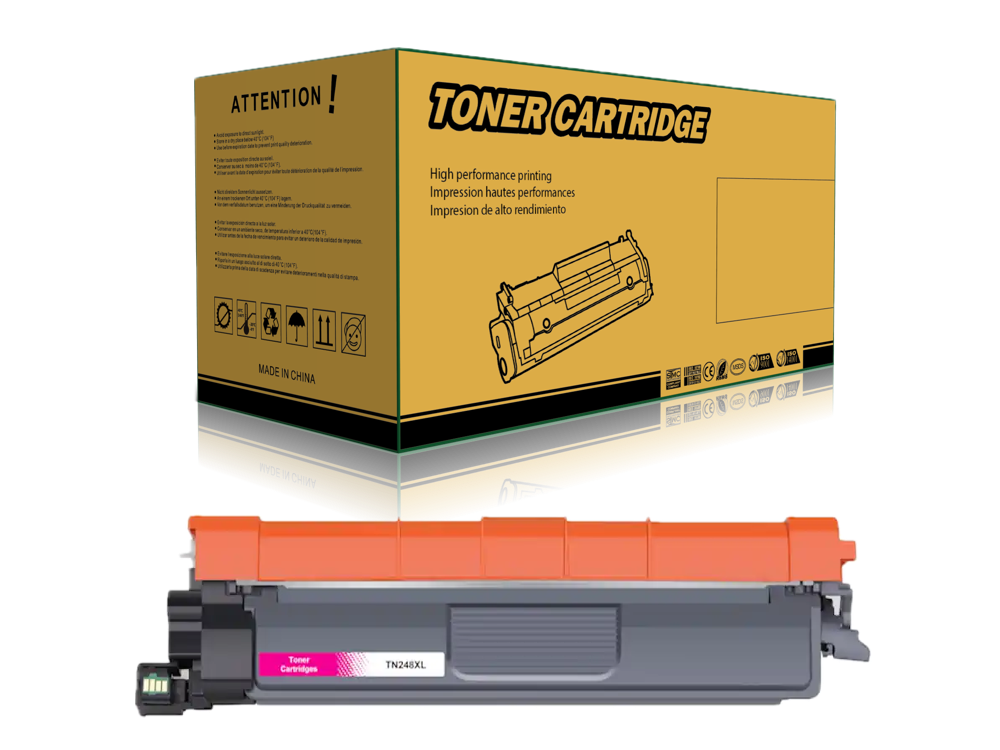 Toner compatible TN-241/245 pour Brother TN241 TN245 TN-221/241/251/261/291 TN-225/245/255/265/295 DCP9015CDW DCP9020CDW HL3140CW HL3150CDN HL3150CDW MFC9130CW MFC9140CDN MFC9330CDW MFC9340CDW