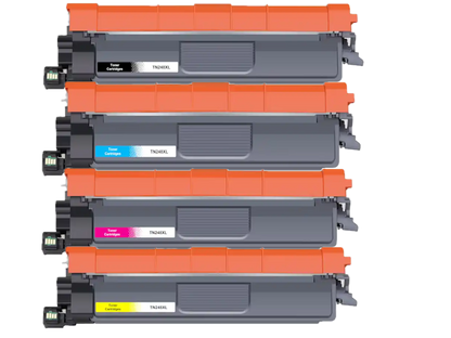 Toner compatible TN-241/245 pour Brother TN241 TN245 TN-221/241/251/261/291 TN-225/245/255/265/295 DCP9015CDW DCP9020CDW HL3140CW HL3150CDN HL3150CDW MFC9130CW MFC9140CDN MFC9330CDW MFC9340CDW