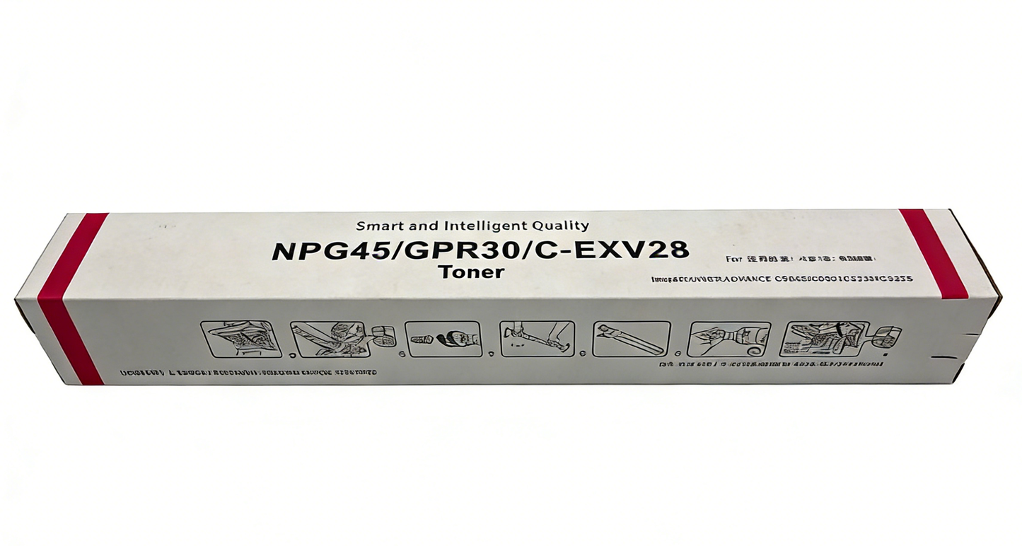 EXV28 Kompatible Toner für Canon C-EXV28 NPG45 2789B002 2793B002 2797B002 2801B002 für Imagerunner Advance C5045 C5045i C5051 C5051i C5250 C5250i C5255 C5255i