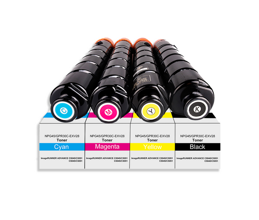EXV28 Kompatible Toner für Canon C-EXV28 NPG45 2789B002 2793B002 2797B002 2801B002 für Imagerunner Advance C5045 C5045i C5051 C5051i C5250 C5250i C5255 C5255i