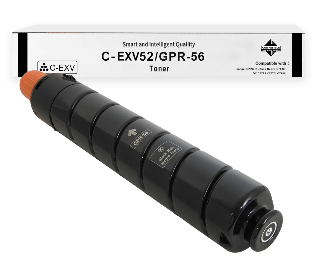 EXV52 Kompatibler Toner für Canon C-EXV52 0998C002 0999C002 1000C002 1001C002 für Canon Imagerunner Advance DX C7700 C7665i C7770i C7780i Imagerunner C7500 C7565i C7570i C7580i