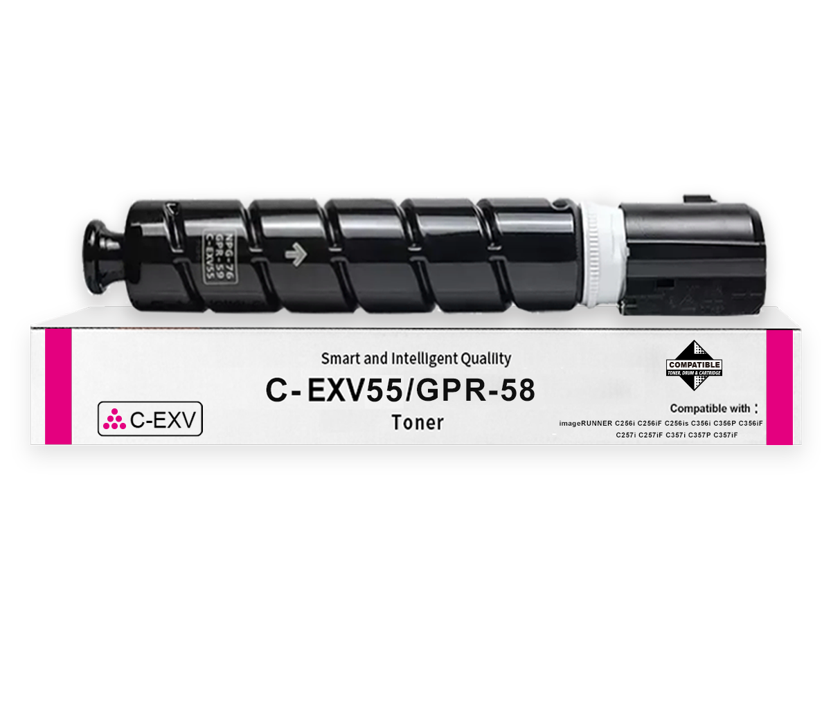 EXV55 Kompatibler Toner für Canon C-EXV55 2182C002 2183C002 2184C002 2185C002 für Canon CEXV55 Imagerunner Advance IR C256i C256iF C256is C356i C356iF C356P