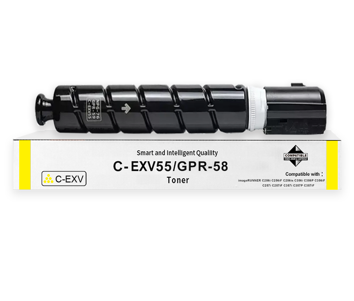 EXV55 Kompatibler Toner für Canon C-EXV55 2182C002 2183C002 2184C002 2185C002 für Canon CEXV55 Imagerunner Advance IR C256i C256iF C256is C356i C356iF C356P