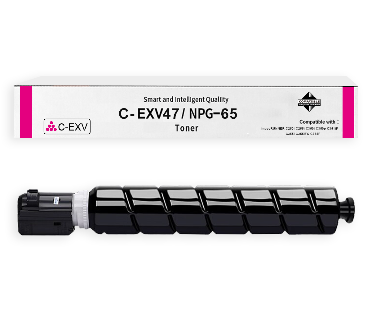 EXV47 Kompatibler Toner für Canon C-EXV47 NPG65 8516B002AA 8517B002AA 8518B002AA 8519B002AA Imagerunner Advance IR C250i C250iF C255i C255iF C350i C350iF C350p C351iF C355i C355iFC C355p