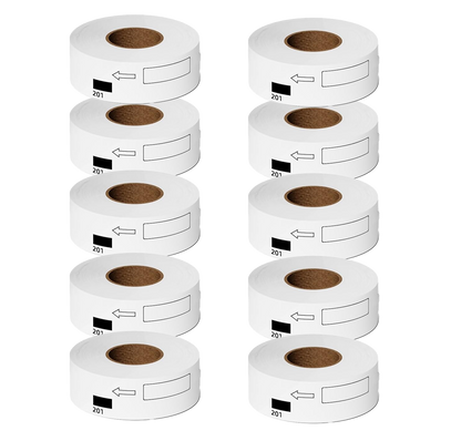 DK-11201 Kompatible Etiketten Rolle für Brother DK11201 DK-11201 Weiss 29mmx90mmx400Stketiketten P-Touch QL500 QL550 QL560 QL570 QL580N QL650TD QL700 QL710W QL720 QL1050 QL1060