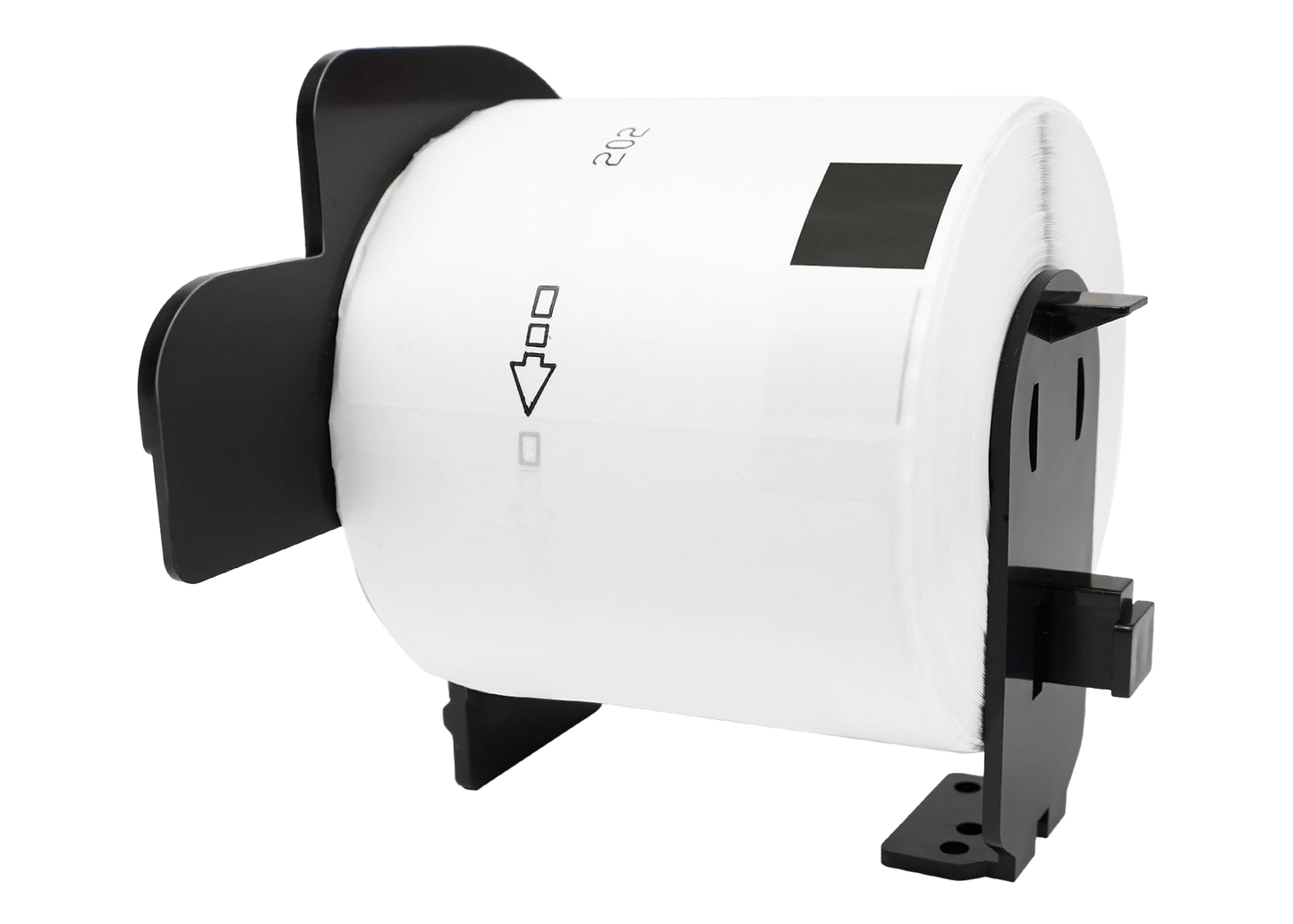 DK-11202 mit Halter Kompatible Etiketten für Brother DK11202 DK-11202 Weiss 62mmx100mmx300Stk etiketten für PTouch QL500 QL550 QL560 QL570 QL580N QL650TD QL700 QL710W QL720 QL1050 QL1060