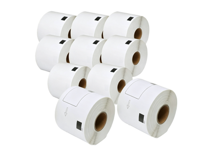 DK-11202 Kompatible Etiketten Rolle für Brother DK11202 DK-11202 Weiss 62mmx100mmx300Stk etiketten für PTouch QL500 QL550 QL560 QL570 QL580N QL650TD QL700 QL710W QL720 QL1050 QL1060