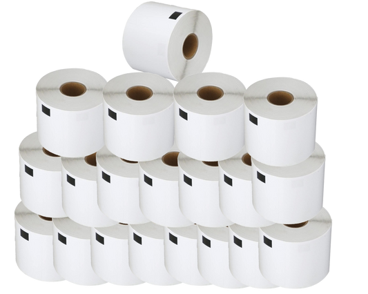 DK-11202 Kompatible Etiketten Rolle für Brother DK11202 DK-11202 Weiss 62mmx100mmx300Stk etiketten für PTouch QL500 QL550 QL560 QL570 QL580N QL650TD QL700 QL710W QL720 QL1050 QL1060