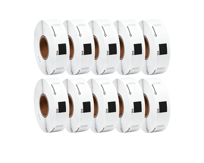 DK-11204 Kompatible Etiketten Rolle für Brother DK11204 DK-11204 Weiss 17mmx54mmx400Stk etiketten für PTouch QL500 QL550 QL560 QL570 QL580N QL650TD QL700 QL710W QL720NW QL800 QL810