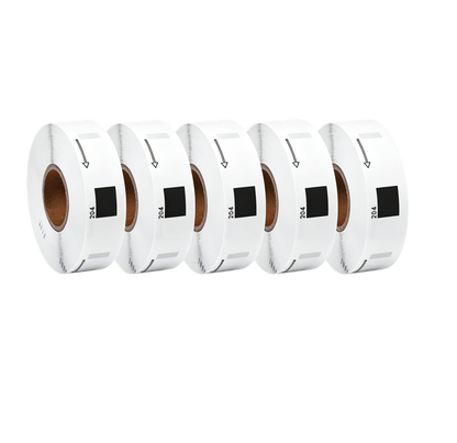 DK-11204 Kompatible Etiketten Rolle für Brother DK11204 DK-11204 Weiss 17mmx54mmx400Stk etiketten für PTouch QL500 QL550 QL560 QL570 QL580N QL650TD QL700 QL710W QL720NW QL800 QL810