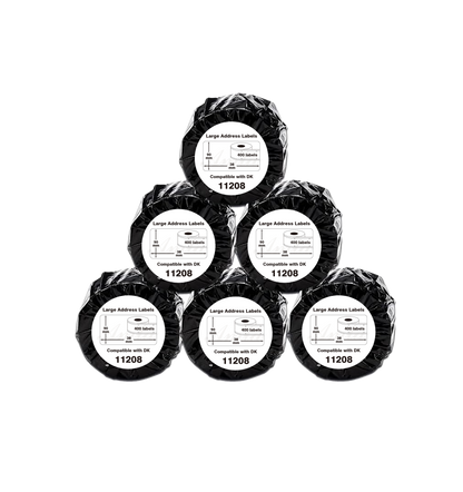 DK-11208 Kompatible Etiketten Rolle für Brother DK11208 DK-11208 Weiss 38mmx90mmx400Stk etiketten für PTouch QL500 QL560 QL570 QL580 QL600 QL720 QL1000 QL1050 QL1060 QL1100 QL1110