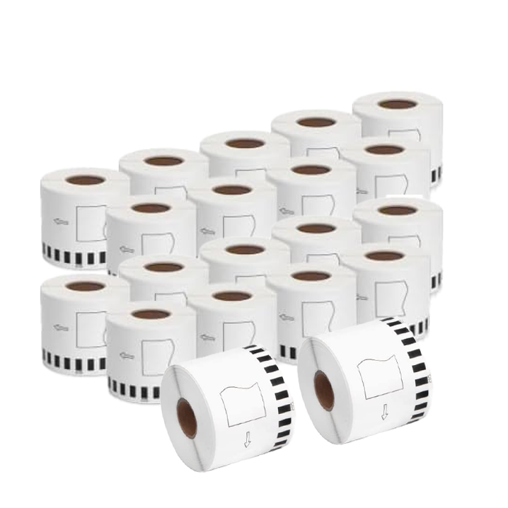 DK-11209 Kompatible Etiketten Rolle für Brother DK11209 DK-11029 Weiss 29mmx62mmx800Stk für PTouch QL500 QL550 QL560 QL570 QL580N QL650TD QL700 QL710W QL720 QL1050 QL1060