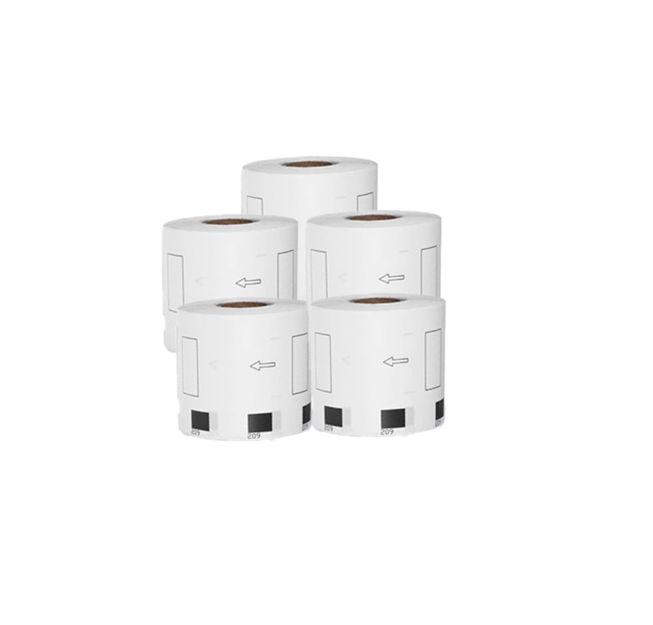 DK-11209 Kompatible Etiketten Rolle für Brother DK11209 DK-11029 Weiss 29mmx62mmx800Stk für PTouch QL500 QL550 QL560 QL570 QL580N QL650TD QL700 QL710W QL720 QL1050 QL1060