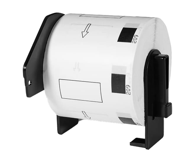 DK-11209 mit Halter Kompatible Etiketten für Brother DK11209 DK-11209 Weiss 29mmx62mmx800Stk etiketten für PTouch QL500 QL550 QL560 QL570 QL580N QL650TD QL700 QL710W QL720 QL1050 QL1060