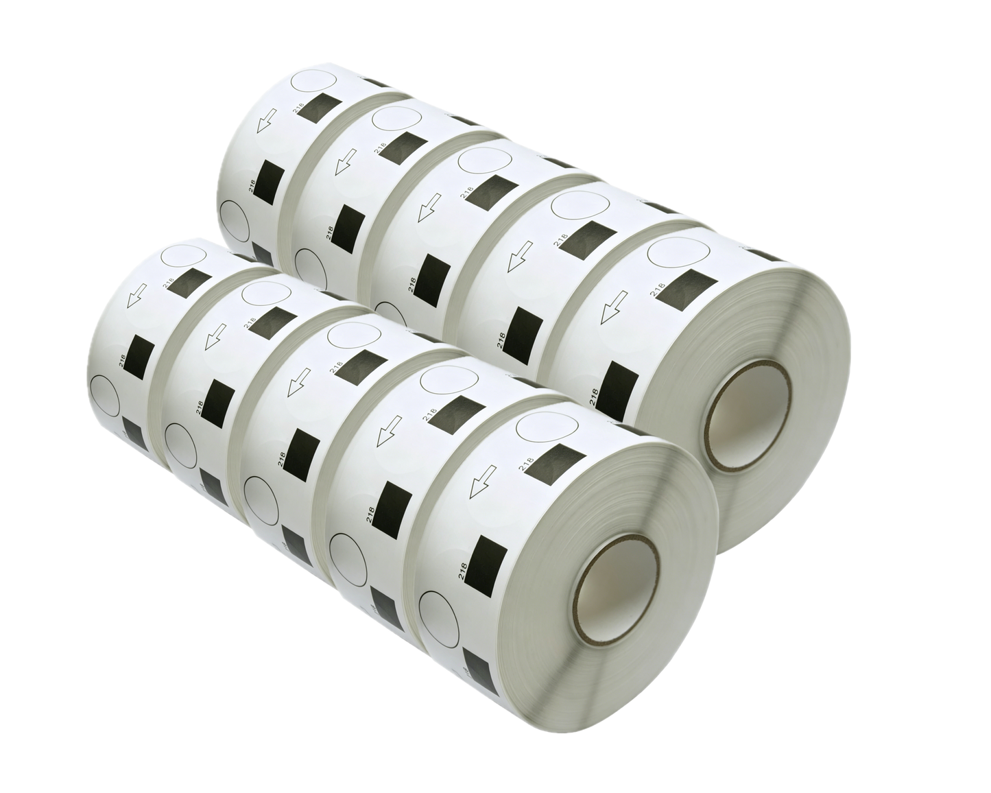 DK-11218 Kompatible Etiketten Rolle für Brother DK11218 DK-11218 Weiss ø24mmx1000Stk etiketten für PTouch QL-500 QL-570 QL-700 QL-720NW QL-800 QL-810W QL-820NWB QL-1050 QL-1100 QL-1110NWB