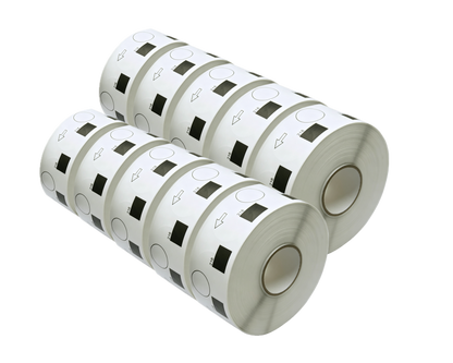 DK-11218 Kompatible Etiketten Rolle für Brother DK11218 DK-11218 Weiss ø24mmx1000Stk etiketten für PTouch QL-500 QL-570 QL-700 QL-720NW QL-800 QL-810W QL-820NWB QL-1050 QL-1100 QL-1110NWB