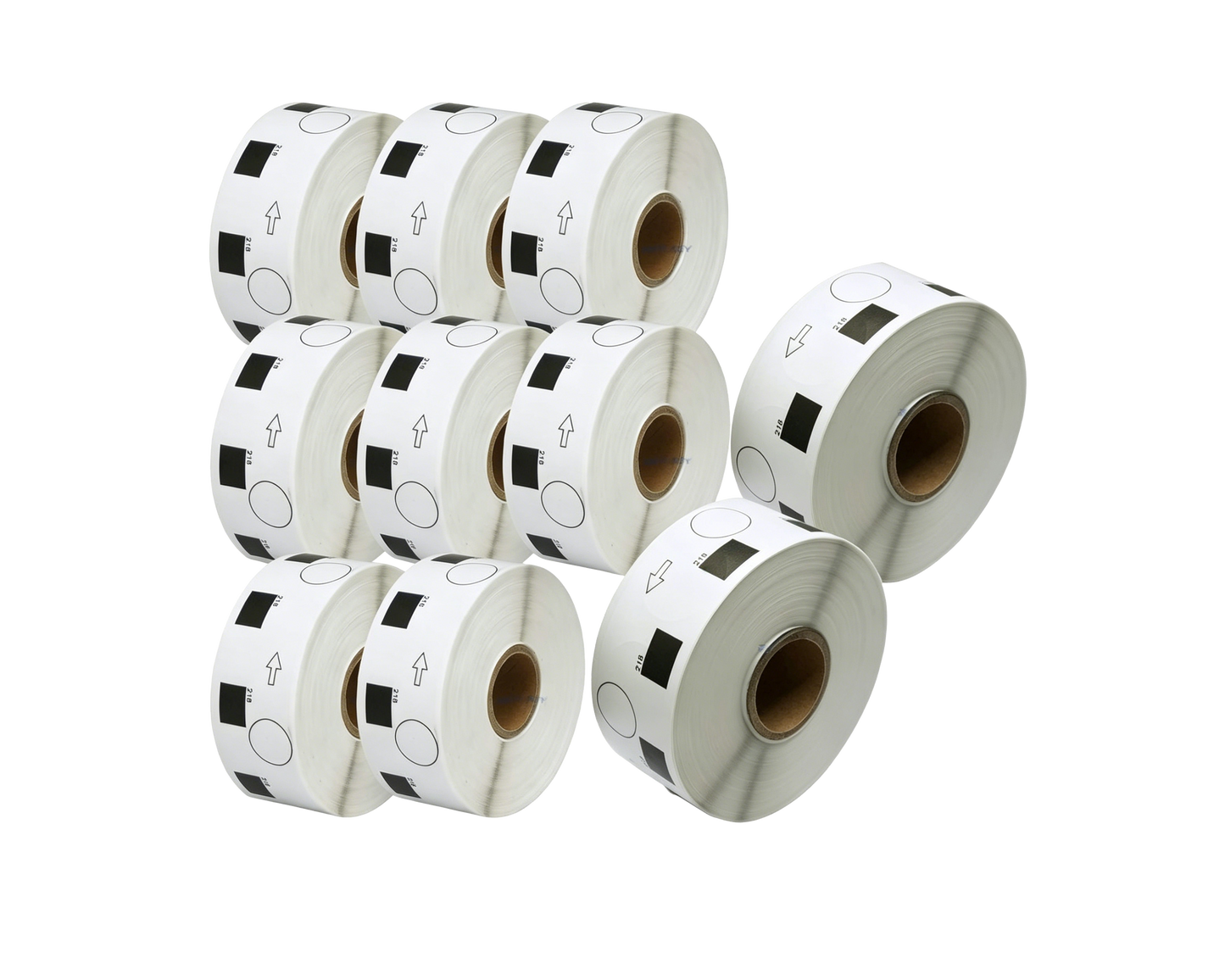 DK-11218 Kompatible Etiketten Rolle für Brother DK11218 DK-11218 Weiss ø24mmx1000Stk etiketten für PTouch QL-500 QL-570 QL-700 QL-720NW QL-800 QL-810W QL-820NWB QL-1050 QL-1100 QL-1110NWB