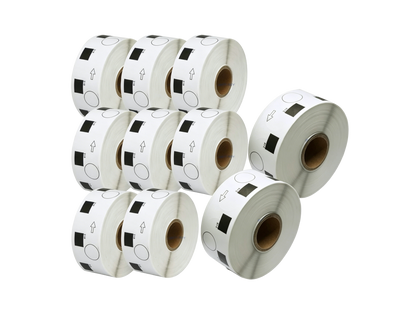 DK-11218 Kompatible Etiketten Rolle für Brother DK11218 DK-11218 Weiss ø24mmx1000Stk etiketten für PTouch QL-500 QL-570 QL-700 QL-720NW QL-800 QL-810W QL-820NWB QL-1050 QL-1100 QL-1110NWB