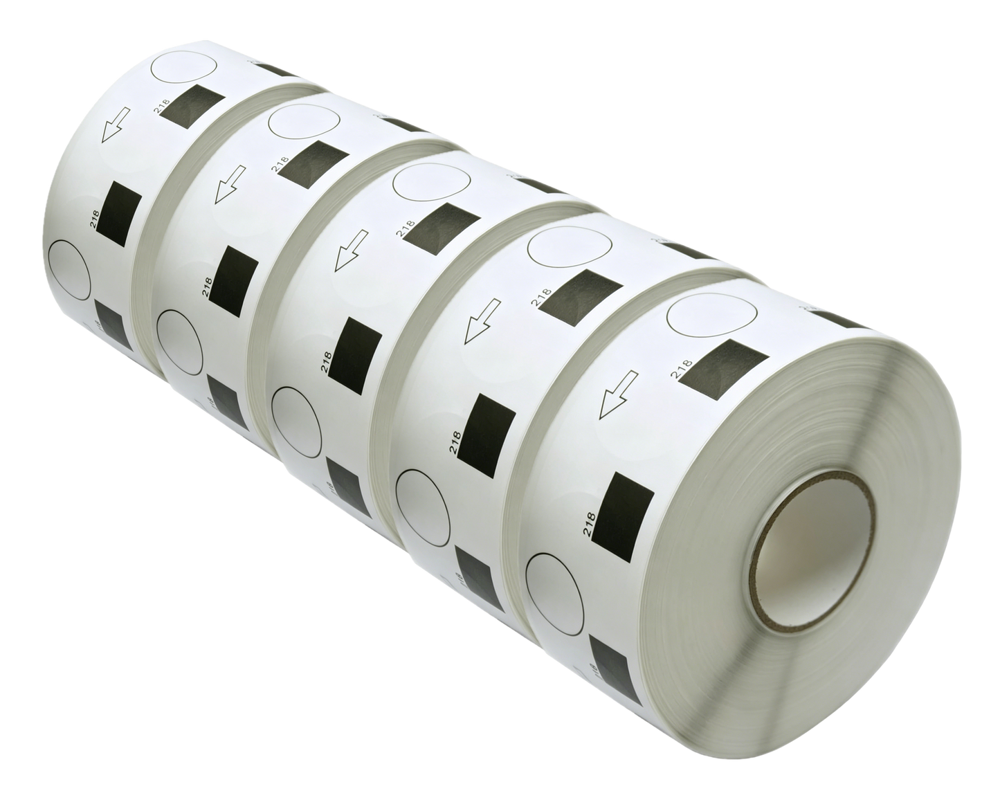 DK-11218 Kompatible Etiketten Rolle für Brother DK11218 DK-11218 Weiss ø24mmx1000Stk etiketten für PTouch QL-500 QL-570 QL-700 QL-720NW QL-800 QL-810W QL-820NWB QL-1050 QL-1100 QL-1110NWB