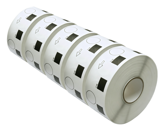 DK-11218 Kompatible Etiketten Rolle für Brother DK11218 DK-11218 Weiss ø24mmx1000Stk etiketten für PTouch QL-500 QL-570 QL-700 QL-720NW QL-800 QL-810W QL-820NWB QL-1050 QL-1100 QL-1110NWB