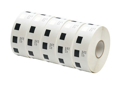 DK-11219 Kompatible Etiketten Rolle für Brother DK11219 DK-11219 Weiss ø12mmx1200Stk etiketten für PTouch QL-500 QL-570 QL-700 QL-720NW QL-800 QL-810W QL-820NWB QL-1050 QL-1100 QL-1110NWB