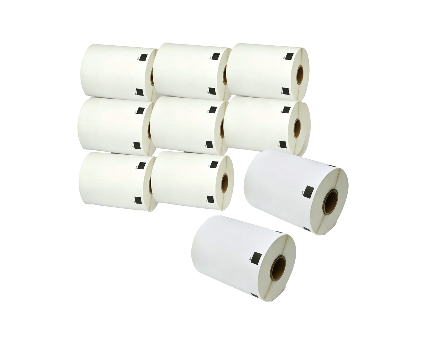 DK-11240 Kompatible Etiketten Rolle für Brother DK11240 DK-11240 Weiss 51mmx102mmx600Stk etiketten PTouch P-Touch QL 1050 N 1060